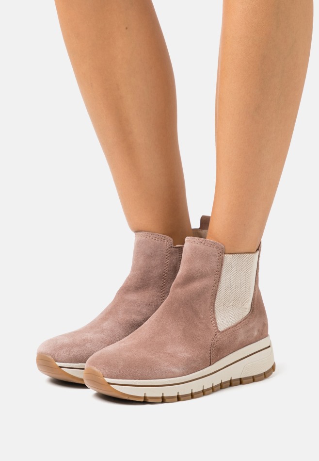 Bottines à Plateforme Poivre/gris Gabor | Exclusif